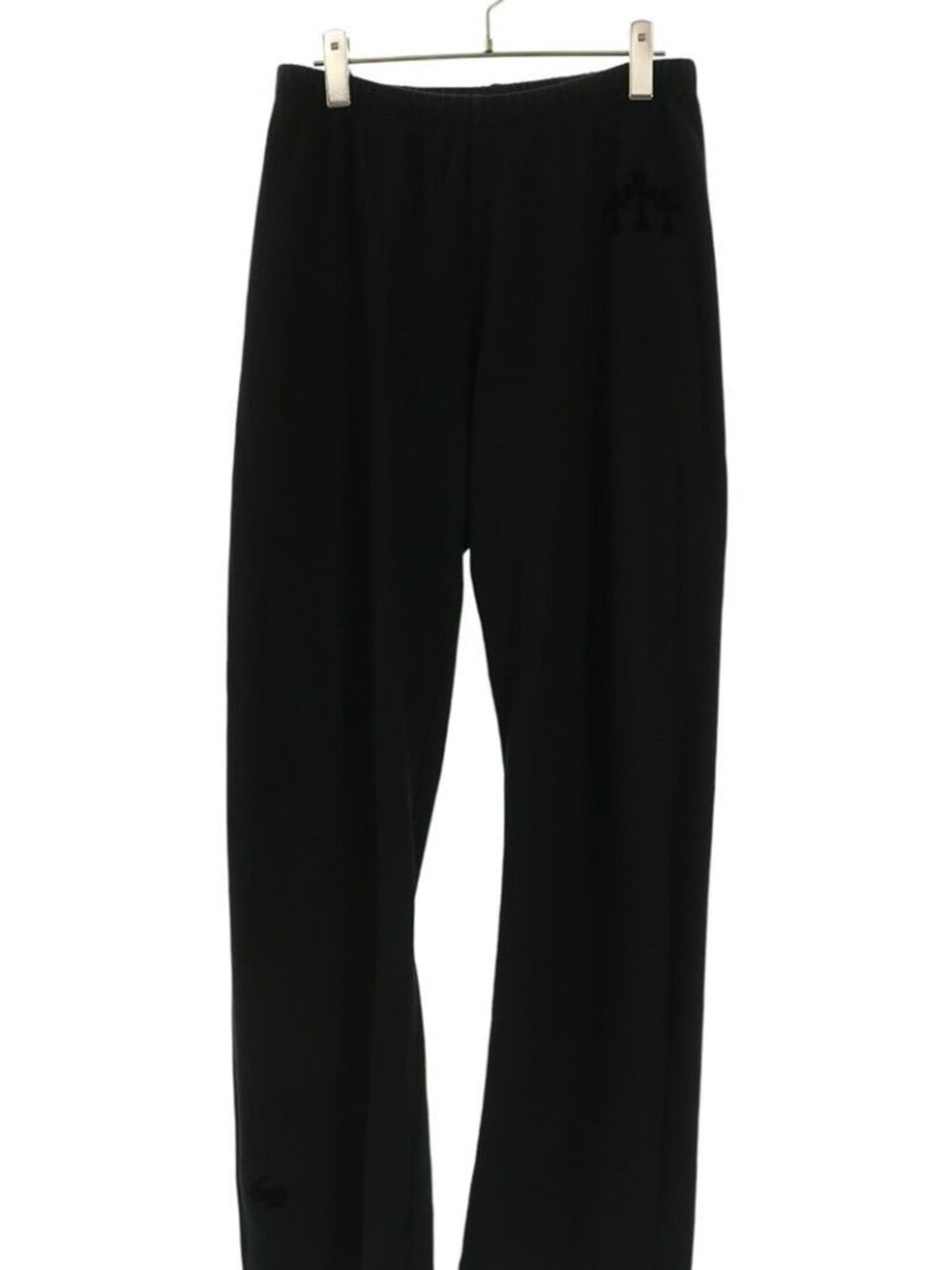 Chrome Hearts Y NOT Flock Triple Cross Print Sweatpants Pants